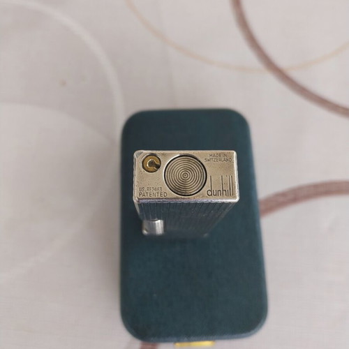 Dunhill silver lighter like new with box