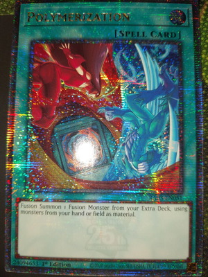 Polymerization Alternative Artwork Spell Card like new