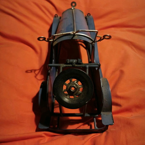 Handmade metal drinks trolley like new for wine and spirits