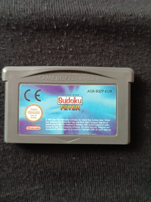 Sudoku Fever game for Game Boy Advance like new