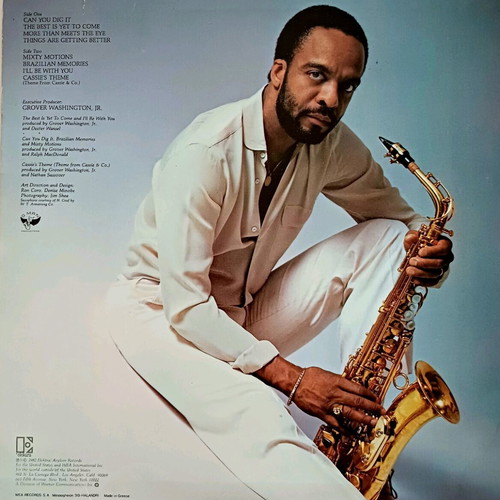 Grover Washington Jr The Best Is Yet To Come LP used, jazz