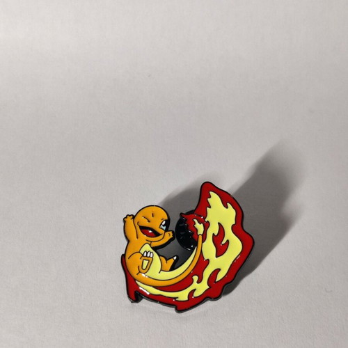 Pokemon Pin Charmander new, hard enamel