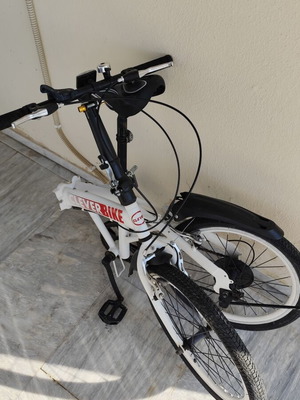 Folding bike used, 20 inch wheels, 6 speeds, V-Brake