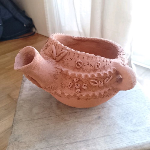 Kornos Pottery used, Cypriot decoration