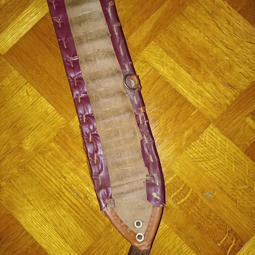 Leather 30-Slot Cartridge Belt, used