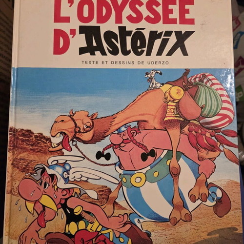 L'Odyssée d'Asterix children's comic book like new, French 1987