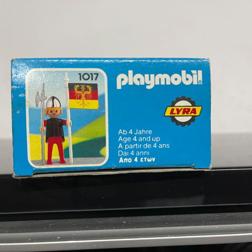 Playmobil Lyra 1017 New German Knight Sealed In Box