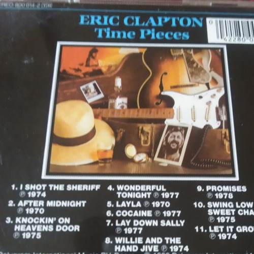 Eric Clapton CD Best of with 11 tracks like new
