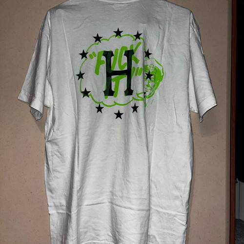 T-shirt HUF large used, white