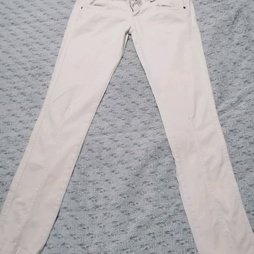 Bershka jeans low-rise used, size 34, white