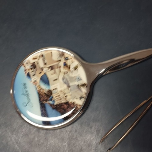 Decorative mirror from Santorini used