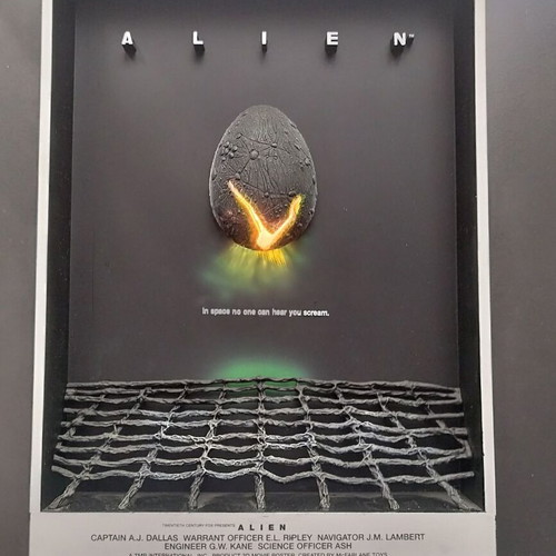 Alien 3D Movie Poster 2006 McFarlane used