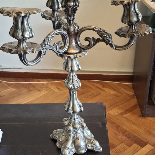 Vintage candlestick 4-position used