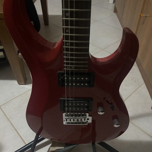 Electric Guitar + Case + Stand