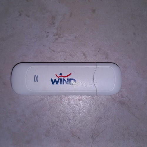 Wind wireless internet stick used
