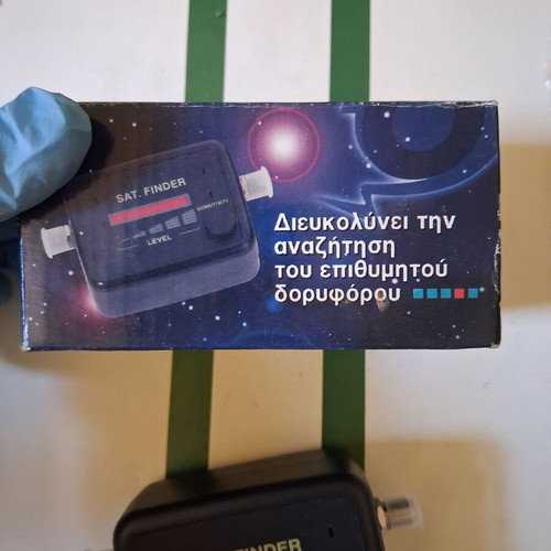 Sat Finder SF-95LDB satellite dish alignment meter new with box