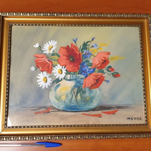 Painting by Hungarian artist Mayer B used