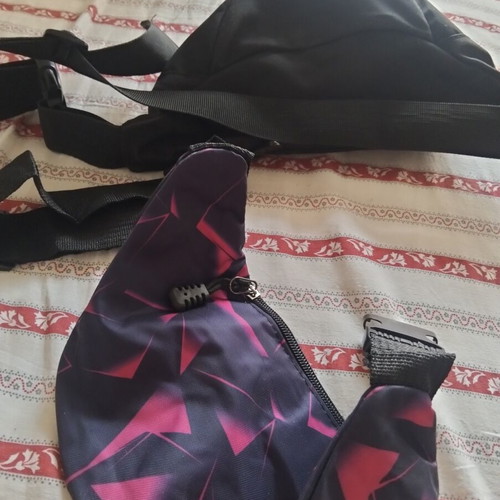 Waist bags Polo black used, with broken zipper, pack
