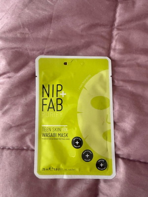 Nip+Fab Teen Skin Fix Wasabi Mask new