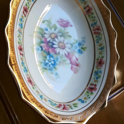 Limoges 22K decorative plate used