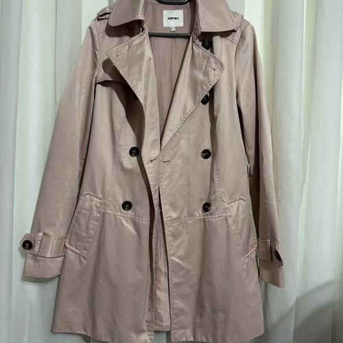 Koton outerwear like new, size XS 34, pink with belt