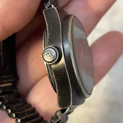 Porsche Design vintage women's quartz watch used, black