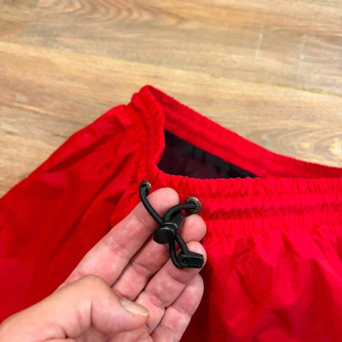 Fjällräven HC Hydratic Trail waterproof pants, size L, red