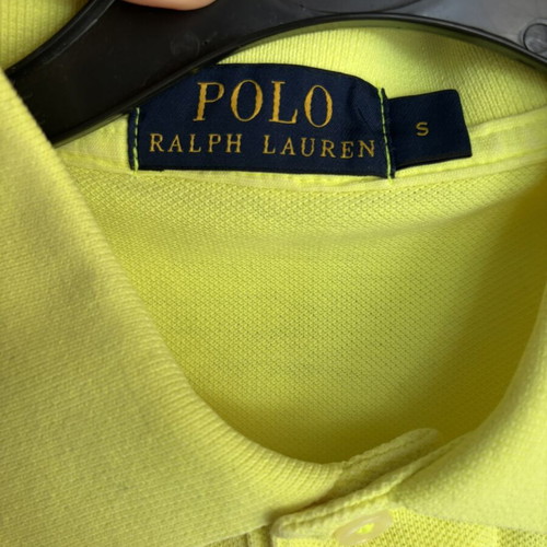 Ralph Lauren Polo Shirt Small Like New Yellow