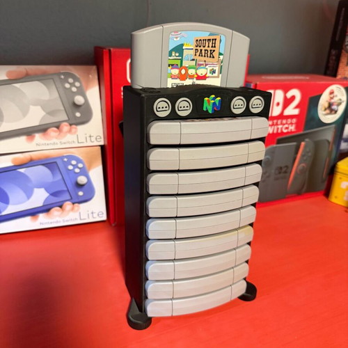Nintendo 64 N64 Cartridge Display stand like new