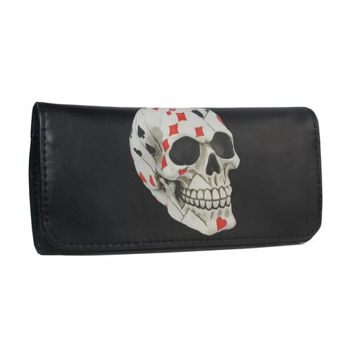 Leather cigar pouch new with magnet and latex lining