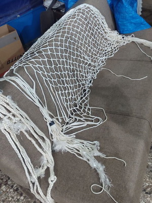 Handmade hammock from ship rope new