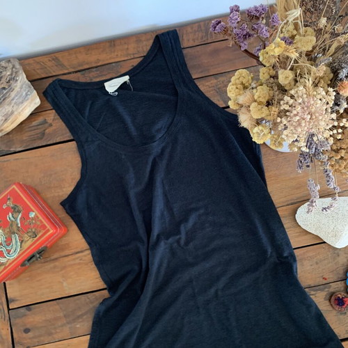 American Vintage tank top used, size S, black