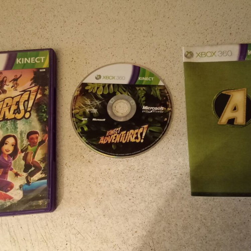 Kinect Adventures Xbox 360 game used with manual