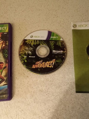 Kinect Adventures Xbox 360 game used with manual