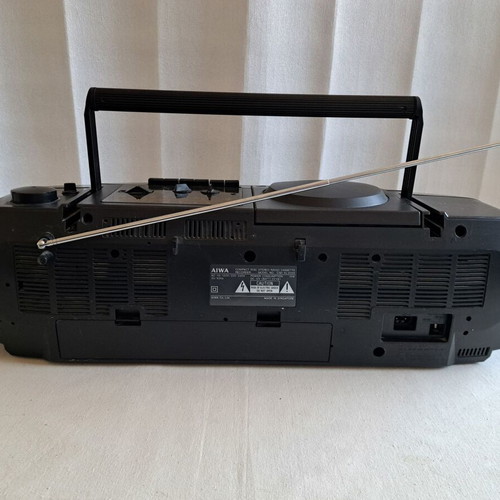 Aiwa CSD-XL205H CD Radiocassette Player used, radio and CD working