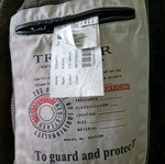 Trapper leather jacket genuine used, size L