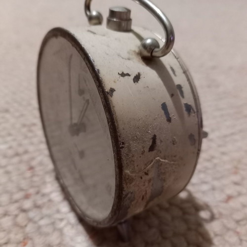 Junghans alarm clock used with Casio battery clock gift