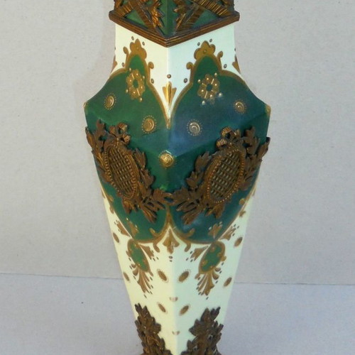 Sèvres porcelain vase sealed, authentic, about 130 years old