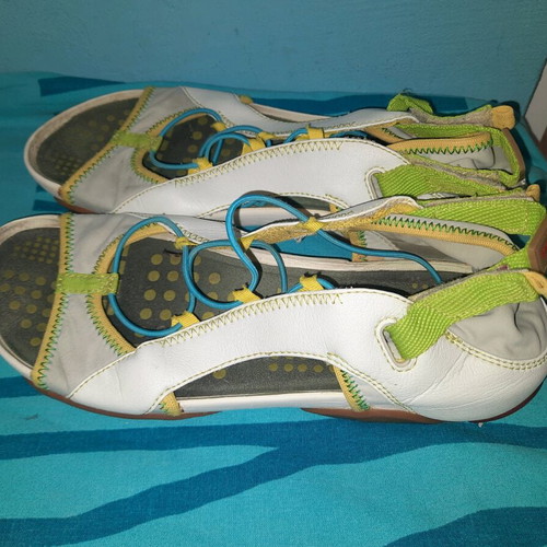 Camper sandals used, set of 2, size 37, colorful
