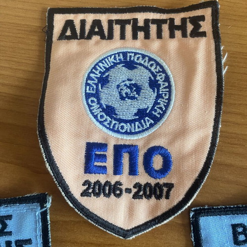 EPO referee badges set of 3, like new