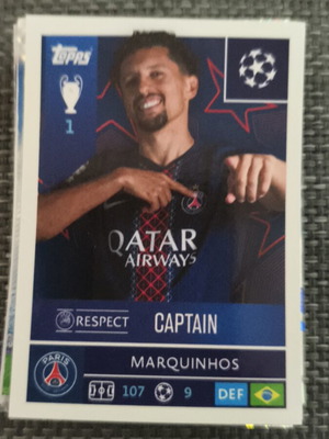 Topps Champions League 2025/2026 No355 like new Psg captain