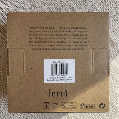 Sekki bowl Ferm Living new