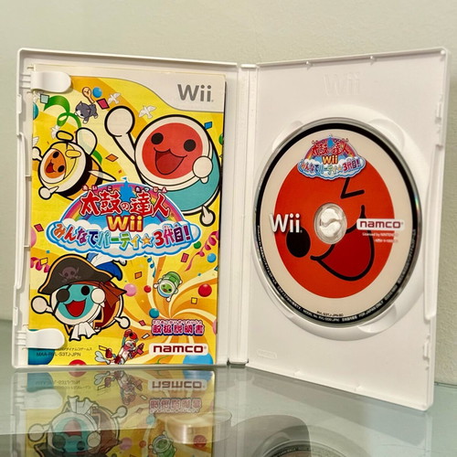 Taiko no Tatsujin Minna de Party 3rd Generation Nintendo Wii game like new