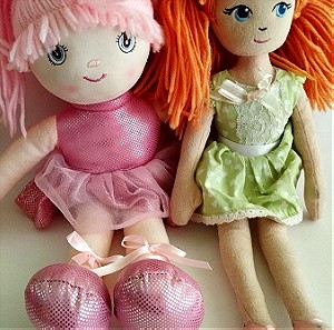 2 Πάνινες Κούκλες Aurora Sweet Lollies πακετο