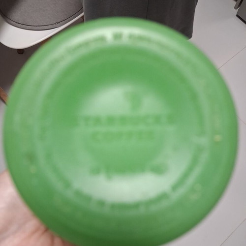 Starbucks glass water bottle used with silicone cover