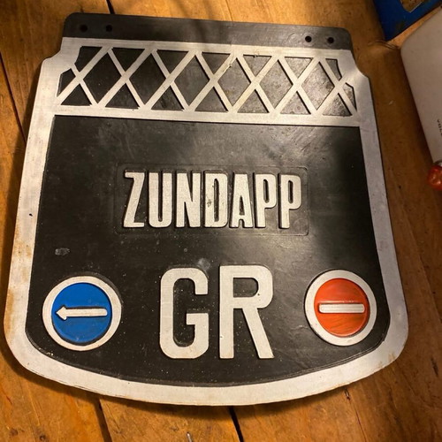Zundapp NOS mudguard new, made in Greece