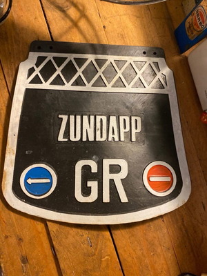 Zundapp NOS mudguard new, made in Greece