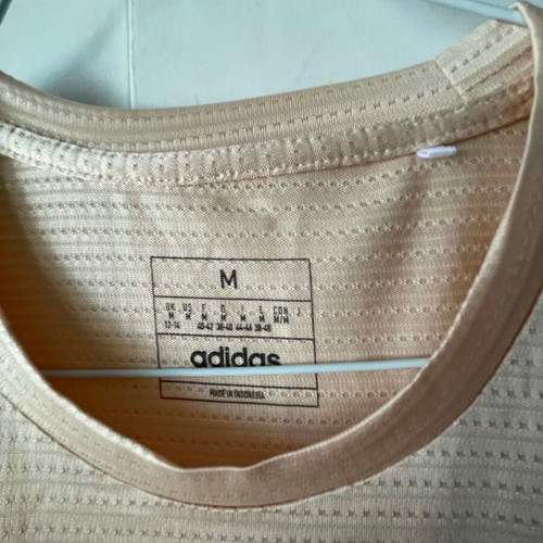 Athens Marathon Official Women's Medium Shirt new, gold beige