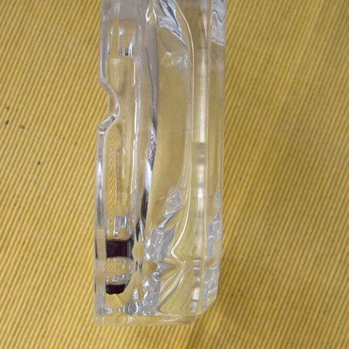 Glass Heavy Ashtray like new