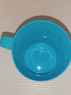 Children's plastic cup unused